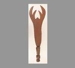 Ngulu, Ceremonieel zwaard Ngombe / Mongo Congo (121209-03), Antiek en Kunst, Ophalen of Verzenden