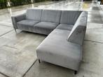 Nette grijze hoekbank 260x220 cm - Comfortabel en stijlvol, Huis en Inrichting, Banken | Bankstellen, :, 250 tot 300 cm, Gebruikt