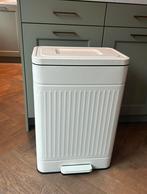 Zara home dubbele prullenbak 2x28 liter, Ophalen, Gebruikt, Met pedaal, 50 tot 75 cm