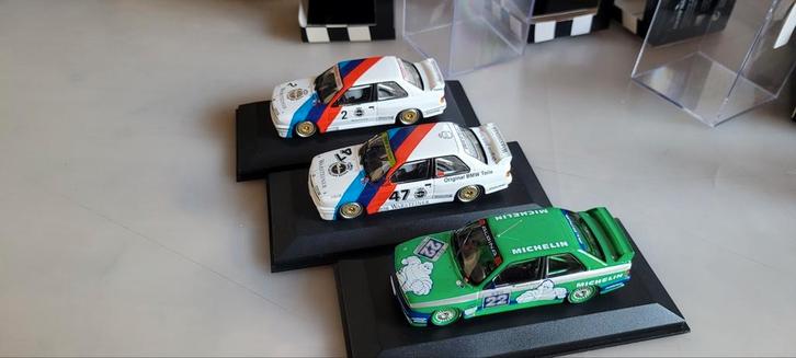 Minichamps BMW M3 E30 DTM Sample modellen, Hobby en Vrije tijd, Modelauto's | 1:43, Zo goed als nieuw, Auto, MiniChamps, Ophalen of Verzenden