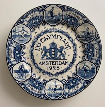 Wandbord Olympiade 1928 Maastricht beschikbaar voor biedingen