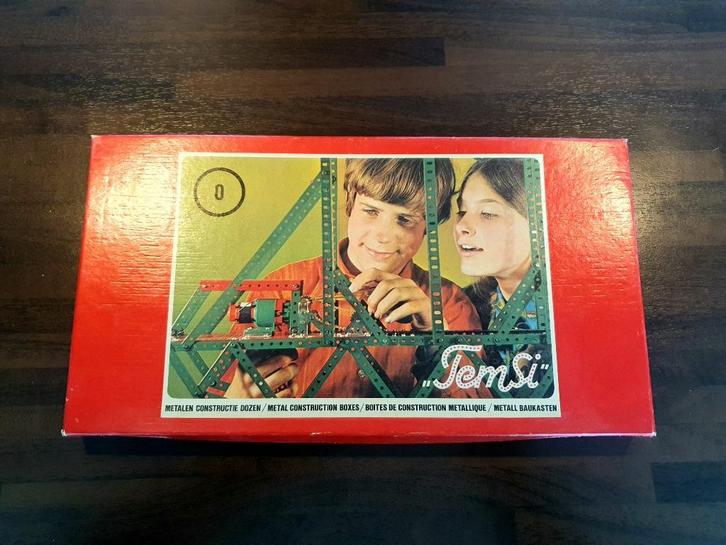 Temsi constructiedoos 0, Verzamelen, Speelgoed, Gebruikt, Ophalen of Verzenden