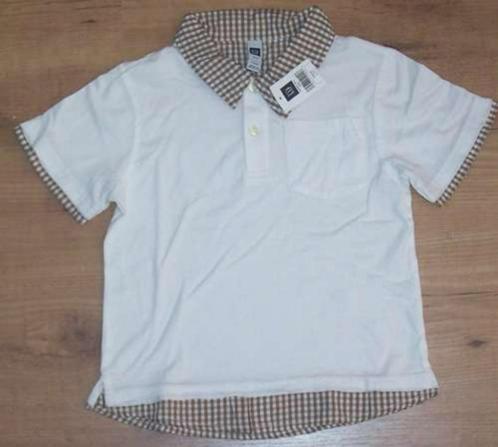 *SALE* Witte GAP polo maat 104 *NieUW*, Kinderen en Baby's, Kinderkleding | Maat 104, Nieuw, Meisje, Shirt of Longsleeve, Ophalen of Verzenden