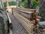 Nette vuren balken afmetingen 6,5x6,5x300cm, Doe-het-zelf en Verbouw, Hout en Planken, Ophalen of Verzenden, Zo goed als nieuw