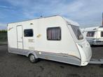 STERCKEMAN 470 PE 2008 VAST BED STAPELBED VOORTENT 12995,, Caravans en Kamperen, Caravans, Niet ingevuld, Sterckeman, Bedrijf