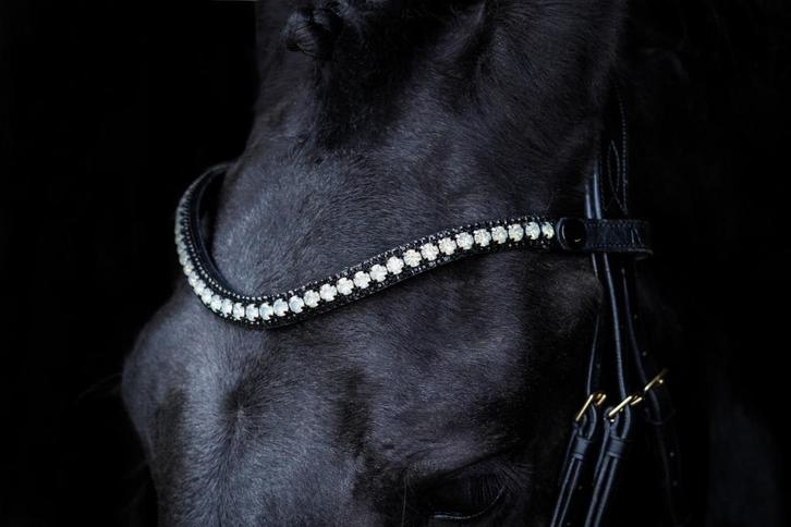 L'Anique Click&Go Frontriem Mystic, Dieren en Toebehoren, Paarden en Pony's | Hoofdstellen en Tuigage, Nieuw, Dressuur, Ophalen of Verzenden