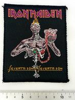 Iron Maiden zeldzame vintage 1988 seventh son... patch 83, Verzenden, Nieuw, Kleding