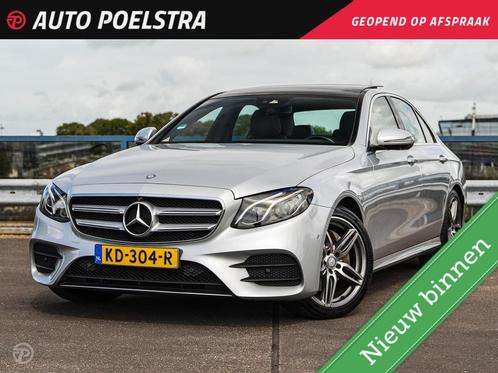 Mercedes-Benz E-klasse 200 AMG Line Panoramadak Leder Rondom, Auto's, Mercedes-Benz, Bedrijf, Te koop, E-Klasse, 360° camera, ABS