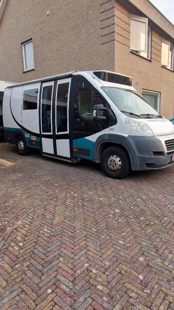 Unieke buscamper, Caravans en Kamperen, Campers, Particulier, tot en met 2, Buscamper of Camperbus, Fiat, Fiat, Diesel, Automaat