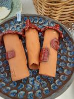 Huisjes rood dakje snits keramiek, Ophalen of Verzenden, Nieuw