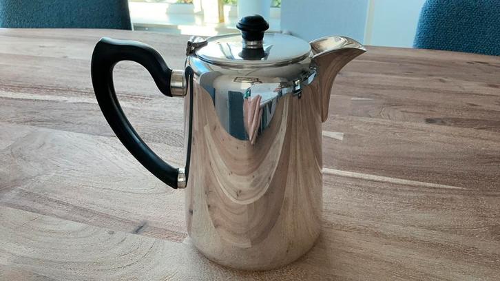 Engelse EPNS Verzilverde Theepot / Koffiekan - 1971, Antiek en Kunst, Antiek | Goud en Zilver, Ophalen