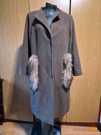 Cashmere/Wollen Mantel Fuchs Schmitt - Maat 46, Fuchs Schmitt, Ophalen of Verzenden, Zo goed als nieuw, Maat 46/48 (XL) of groter