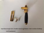 raamboompje ton model messing/ebbenhout, -, -, Nieuw, Ophalen of Verzenden