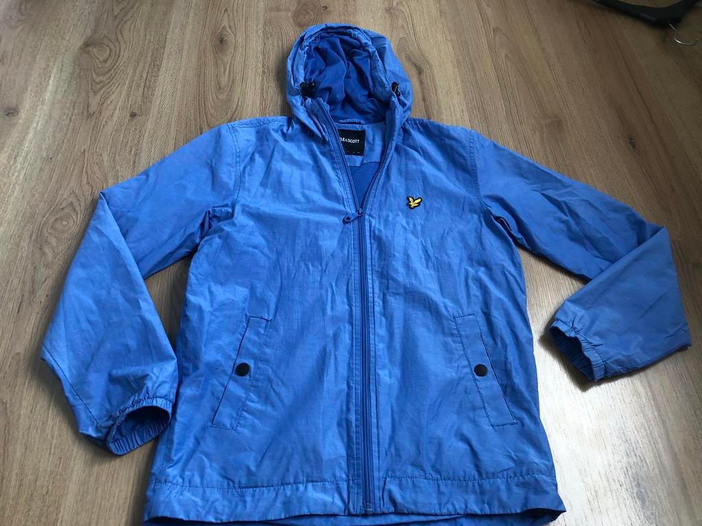 Lyle & scott lichtblauw jasje xs dun jas, Blauw, Ophalen of Verzenden, Zo goed als nieuw, X