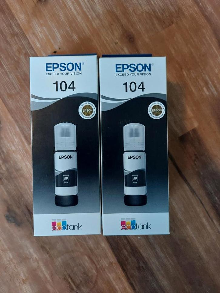 Zwarte inkt voor Epson printer - Nieuw, Computers en Software, Printerbenodigdheden, Nieuw, Cartridge, Ophalen of Verzenden