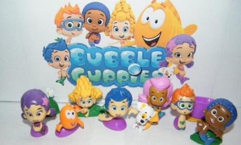 Bubble Guppies figuren Nieuw - 12 stuks, Kinderen en Baby's, Speelgoed | Actiefiguren, Nieuw, Verzenden