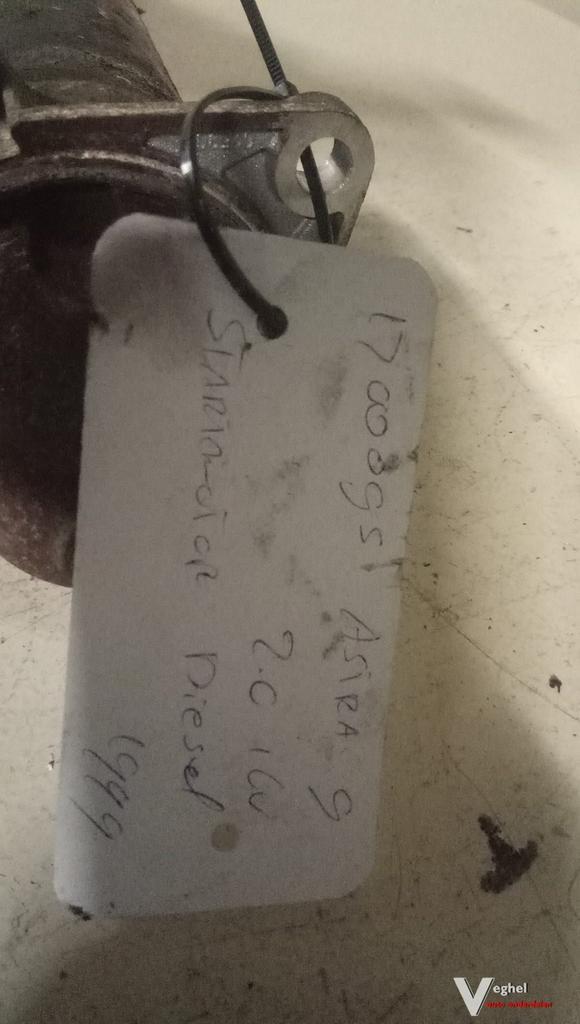Startmotor opel astra G 2.0D 16v bjr99, Auto-onderdelen, Motor en Toebehoren, Gebruikt, Ophalen of Verzenden