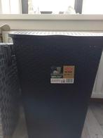 Wasmand zwart, roze en groen, Ophalen of Verzenden, Gebruikt