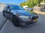 BMW 5-serie 520d High Executive + * Navi* 19inch Velgen* Lee, Euro 5, Achterwielaandrijving, Zwart, Bedrijf