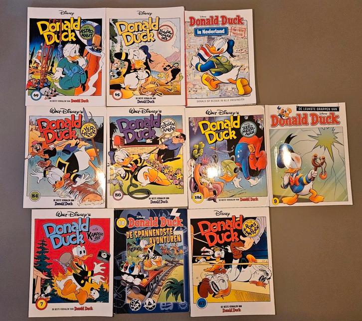 10 stuks Donald duck de beste verhalen, Boeken, Strips | Comics, Gelezen, Meerdere comics, Europa, Ophalen of Verzenden
