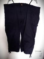 Ulla Popken 7/8 Cargo Broek - maat 54, Kleding | Dames, Grote Maten, Zwart, Ulla Popken, Ophalen of Verzenden, Zo goed als nieuw