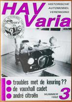 HAV Varia, nr. 3 1992, Boeken, Auto's | Folders en Tijdschriften, Algemeen, Ophalen of Verzenden, Gelezen, HAV