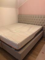 Boxspring inclusief 2 matrassen - Mline Hybrid 8, Huis en Inrichting, Ophalen, Tweepersoons, Zo goed als nieuw, 180 cm