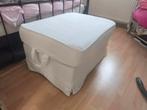 Ikea Ektorp hocker / voetenbank incl. Nieuwe hoes, Huis en Inrichting, Ophalen, Hout, 75 tot 100 cm, Zo goed als nieuw