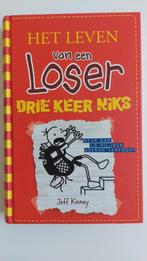 Het leven van een loser - Drie keer niks- deel 11, Ophalen of Verzenden, Zo goed als nieuw, Jeff Kinney