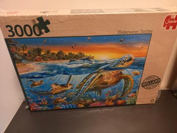 Jumbo Puzzel 3000 stukjes - Schildpad beschikbaar voor biedingen