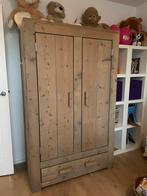 In prijs verlaagd!! Steigerhout bed en kast, Kinderen en Baby's, Kinderkamer | Commodes en Kasten, Ophalen, 50 tot 70 cm, 105 cm of meer