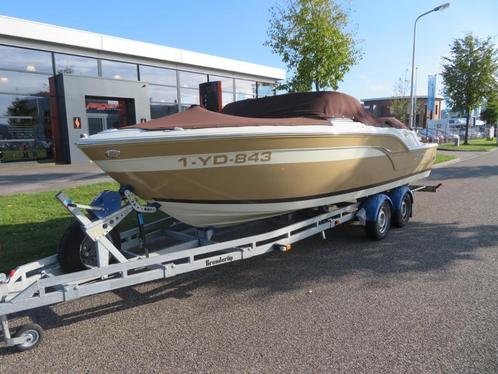 LARSON ALL AMERICAN 23 TOP! 5.0 MPI HISTORIE, Watersport en Boten, Speedboten, Zo goed als nieuw, 6 meter of meer, Benzine, 200 pk of meer
