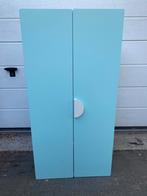 Lage kledingkast Ikea lichtblauw 120x60 cm, Huis en Inrichting, Kasten | Kledingkasten, Ophalen, 100 tot 150 cm, Zo goed als nieuw