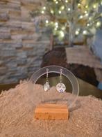 "Dolls Porcelain" oorbellen silver plated, Ophalen of Verzenden, Zo goed als nieuw, Zilver, Overige materialen