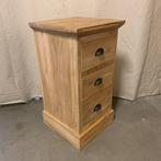 Ladekastje - massief teak - 3 lades - bij TTM Wonen, Minder dan 50 cm, Www.ttmwonen.nl, Teakhout, Nieuw