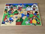Vloerpuzzel (woonerf), Ophalen, 10 tot 50 stukjes, Zo goed als nieuw, Van hout