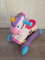 VTech Baby Schommel & Speel Eenhoorn Loopwagen, Ophalen of Verzenden, Zo goed als nieuw, 6 maanden tot 2 jaar