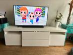 White tv shelf Ikea, Ophalen, Gebruikt, 25 tot 50 cm, Minder dan 100 cm