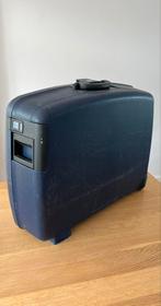 Delsey donker blauwe harde koffer, Ophalen, Gebruikt, Hard kunststof, 70 cm of meer