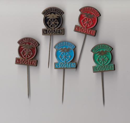 Zutphen Jaarbeurs van het Oosten speldjes, Verzamelen, Speldjes, Pins en Buttons, Gebruikt, Speldje of Pin, Overige onderwerpen