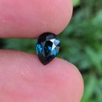 Blauwe Spinel 1.35ct Pear - Sri Lanka, Onverhit, Sieraden, Tassen en Uiterlijk, Edelstenen, Ophalen of Verzenden