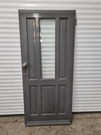 Voordeur, Ophalen, Gebruikt, 200 tot 215 cm, Glas