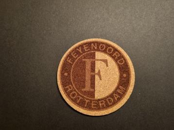 Onderzetters van kurk met voetbalclub  beschikbaar voor biedingen