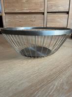 Villeroy & Boch rvs fruitschaal, Overige materialen, Gebruikt, Mand, Rond