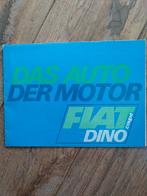 Fiat Dino Coupé Brochure - Duits - 1967, Ophalen of Verzenden, Zo goed als nieuw, Overige merken, Fiat