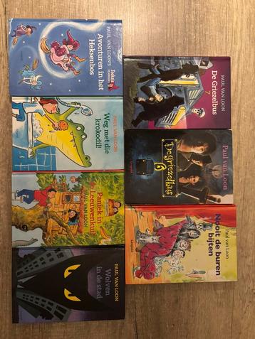 Paul van Loon boeken (7x) oa. Griezelbus en Foeksia beschikbaar voor biedingen