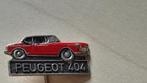 PEUGEOT 404 autospeld, Verzenden, Gebruikt, Merk, Speldje of Pin