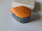 Vintage schelpen doosje, Antiek en Kunst, Curiosa en Brocante, Verzenden
