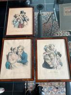 Originele etsen Louis Leopold Boilly, Antiek en Kunst, Ophalen of Verzenden