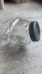 Glazen voorraadpot, Ophalen of Verzenden, Zo goed als nieuw, Glas, Pot, Bus of Blik